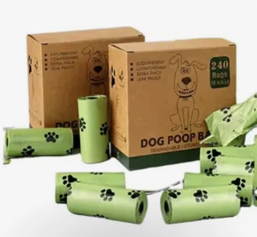 Kwalità Għolja Ħoxna Materjal EPI Dog Poop Bags