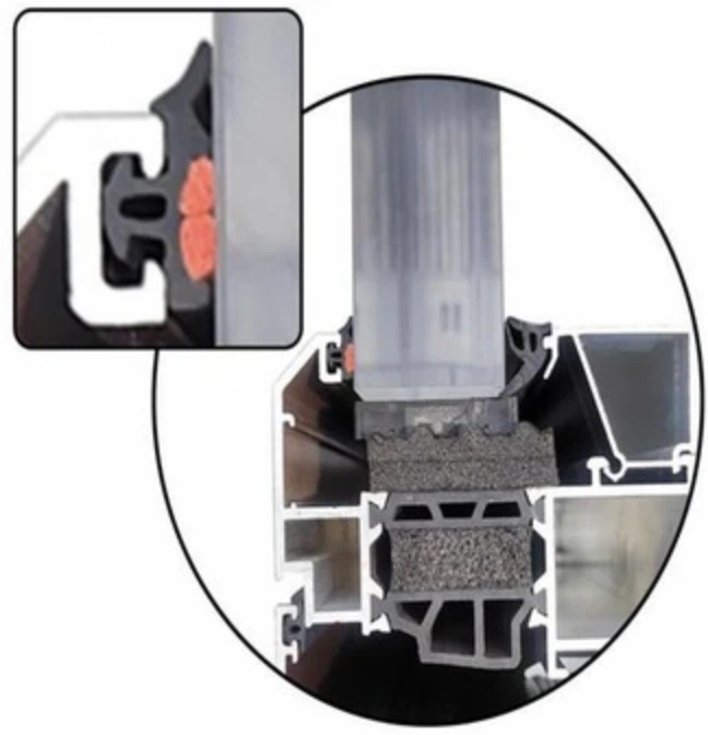 Siġilli tat-Tieqa U Bibien, Siġill tal-Gomma Estruż Ko-Idrofiliku